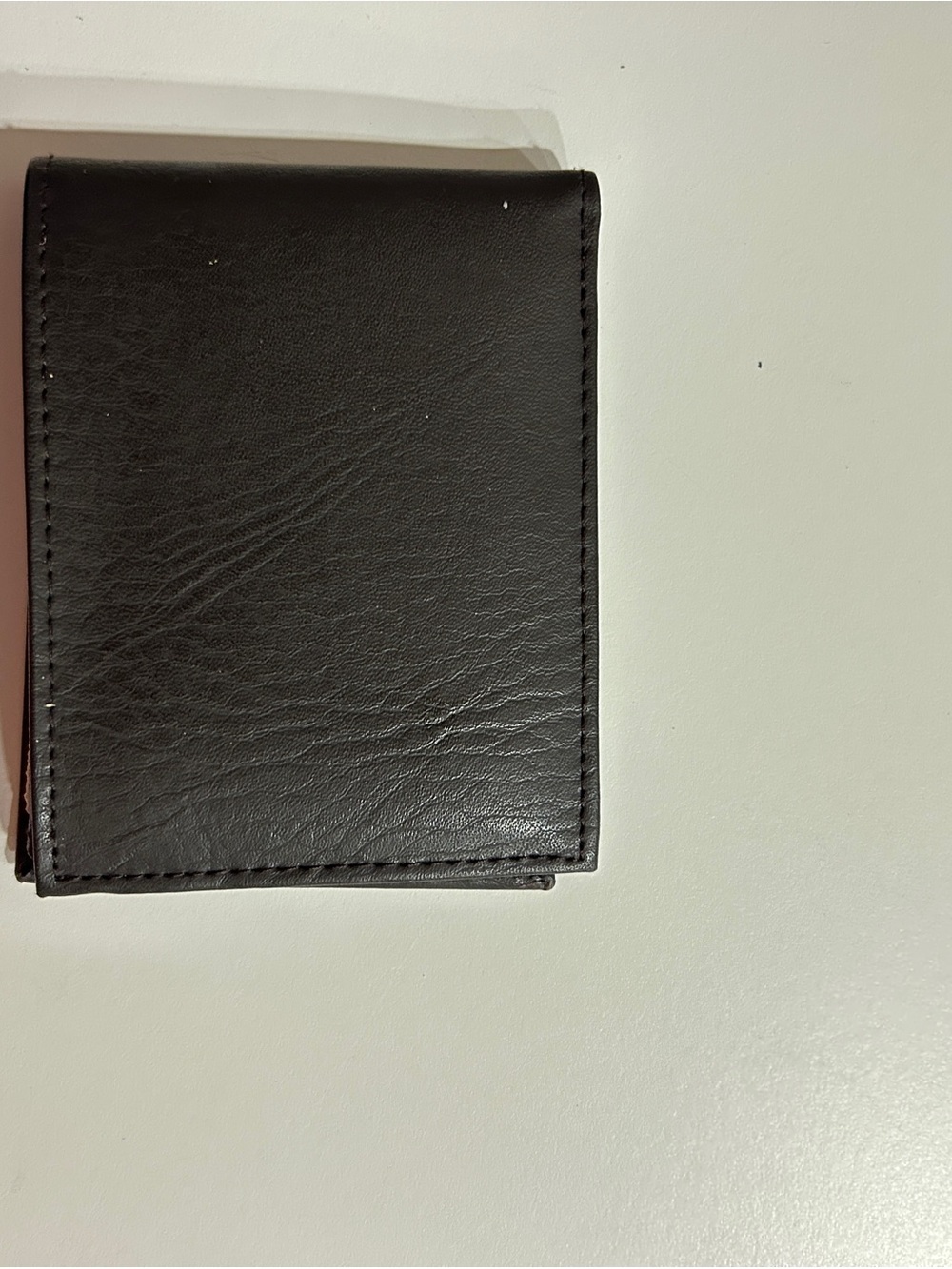 Karl Lagerfeld Black Leather Bi-Fold Card & Key Holder